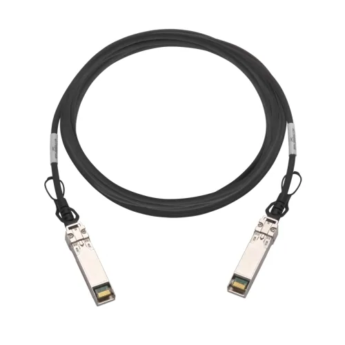 QNAP CAB-DAC30M-SFP28 InfiniBand/Glasfaserkabel 3 m QSFP28 Schwarz – Bild 1