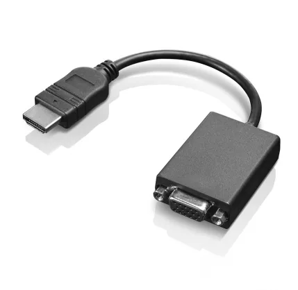 Lenovo HDMI / VGA 0,2 m Schwarz – Bild 1