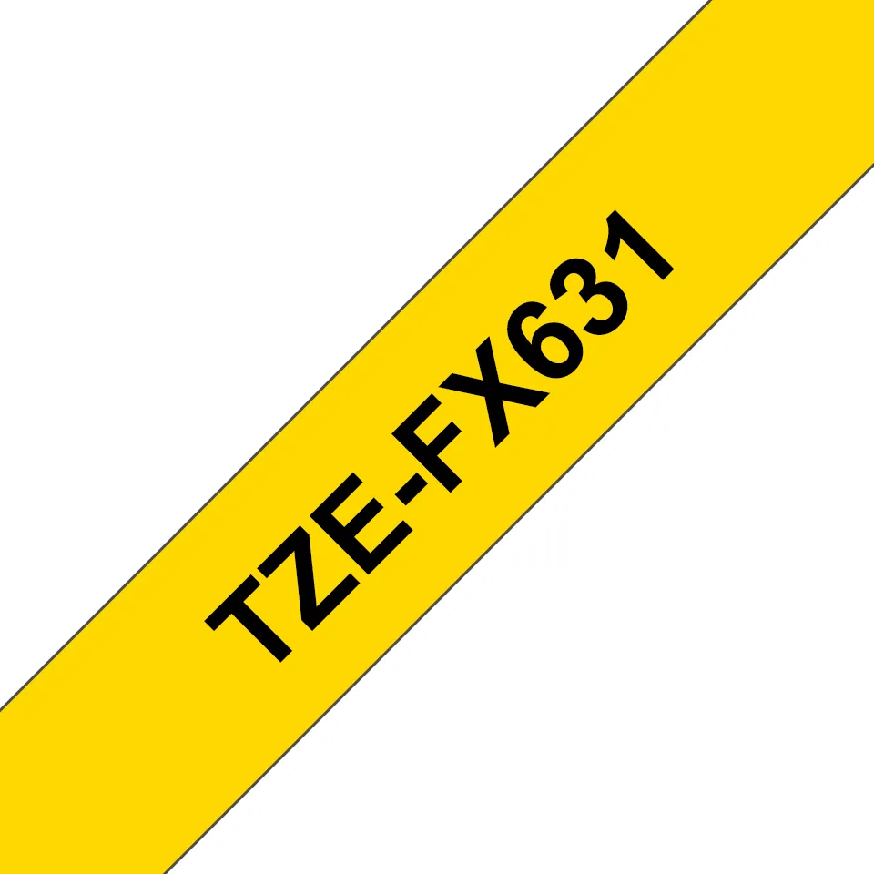 Brother TZE-FX631 Etiketten erstellendes Band TZ – Bild 1