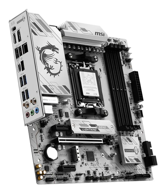 MSI B850M GAMING PLUS WIFI6E Motherboard AMD B850 Sockel AM5 micro ATX – Bild 3
