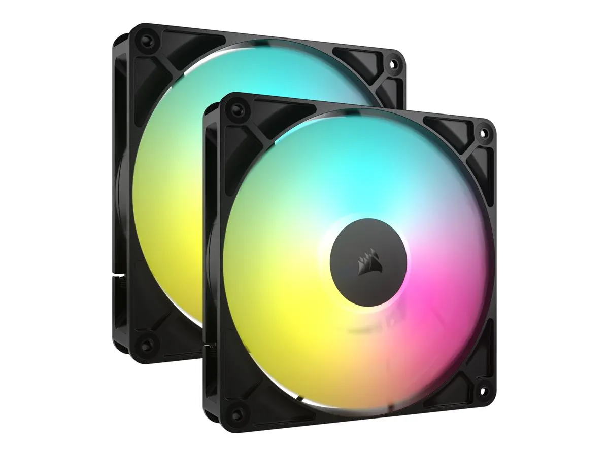 Corsair Lüfter 140*140*25 RS140 ARGB PWM Dual Pack