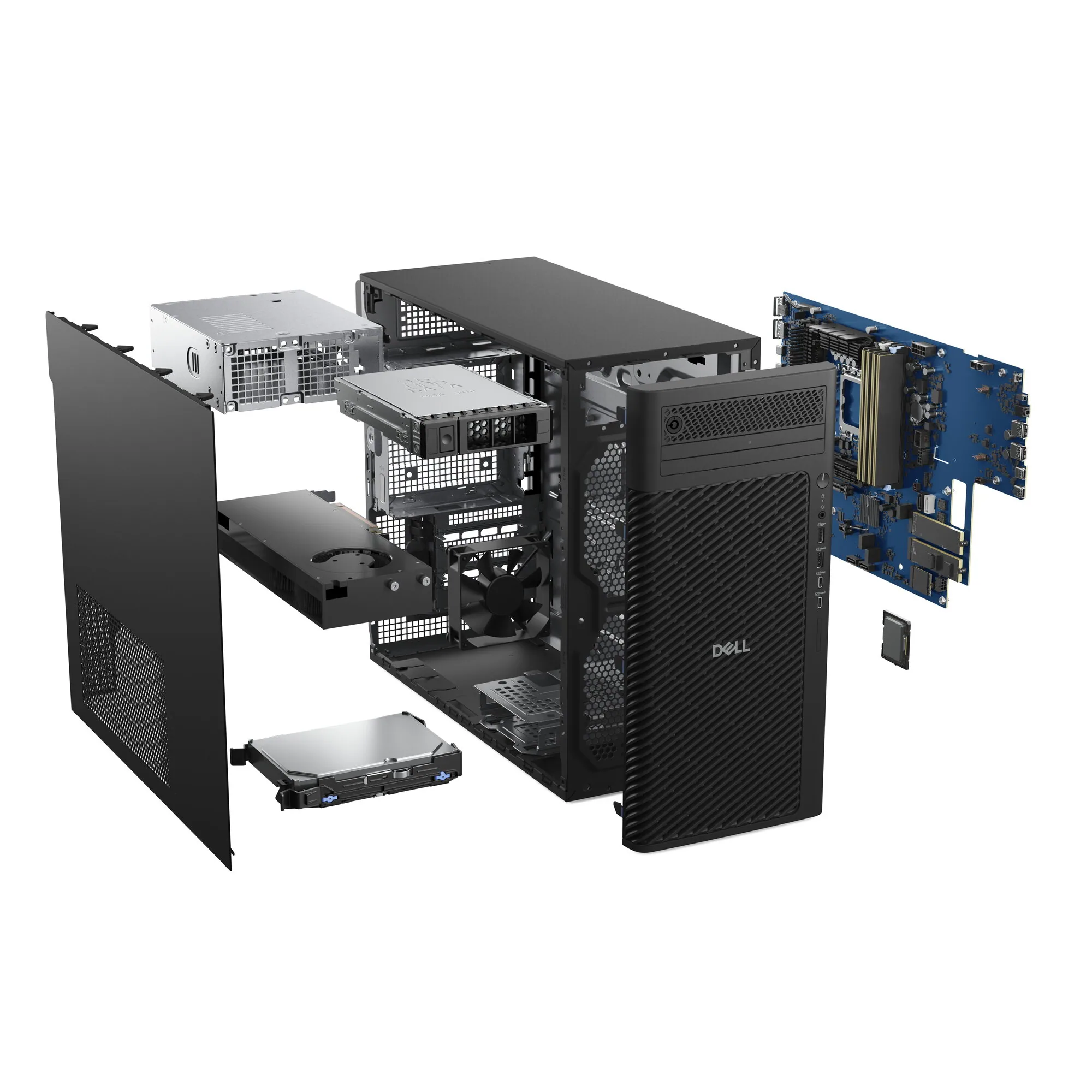 DELL Pro Max FCT2250 T2 Intel Core Ultra 7 265 64 GB DDR5-SDRAM 1 TB SSD Windows 11 Pro Tower PC Schwarz – Bild 5