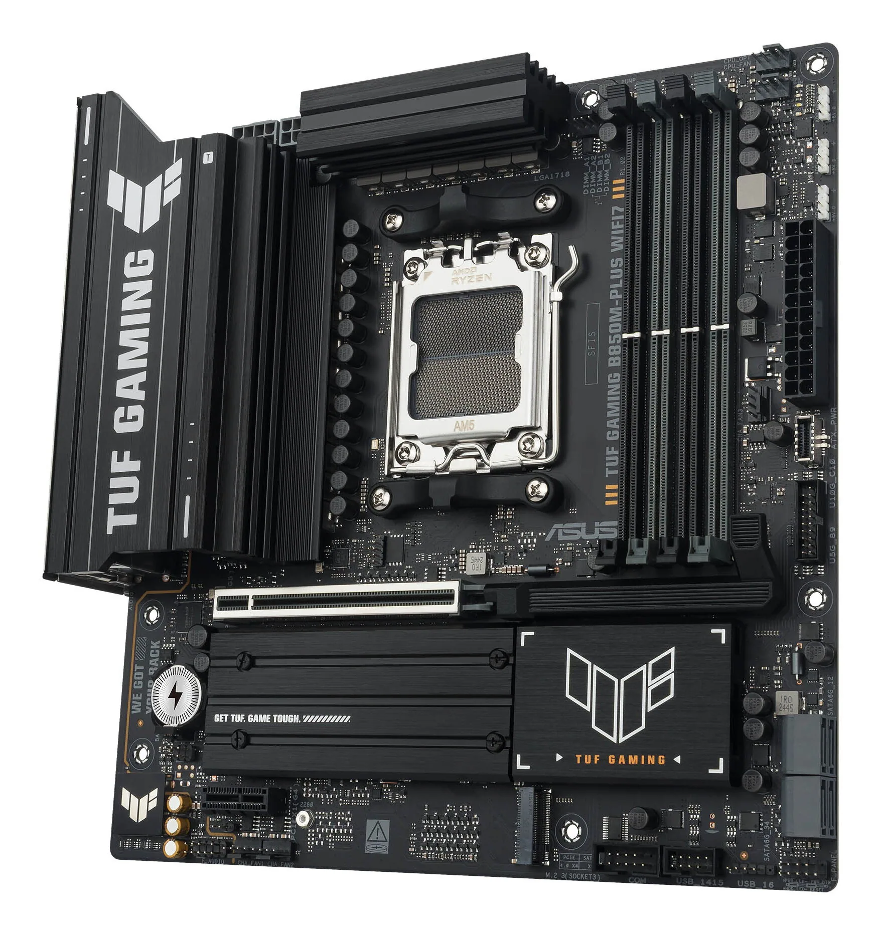 ASUS TUF GAMING B850M-PLUS WIFI7 AMD B850 Sockel AM5 micro ATX – Bild 4