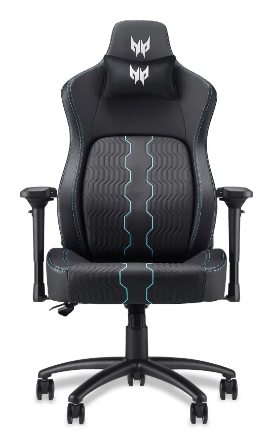 Acer PGC371 Universal-Gamingstuhl Schwarz, Blau – Bild 1