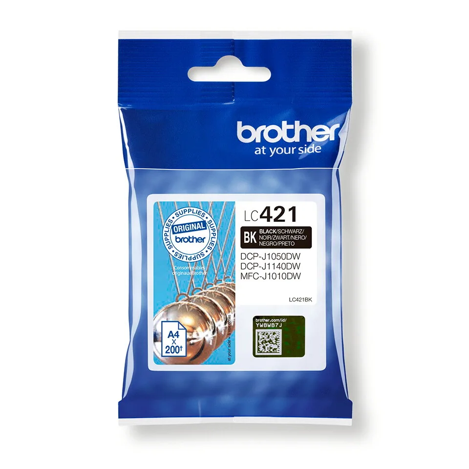 Brother LC421BK Druckerpatrone 1 Stück(e) Original Schwarz – Bild 5