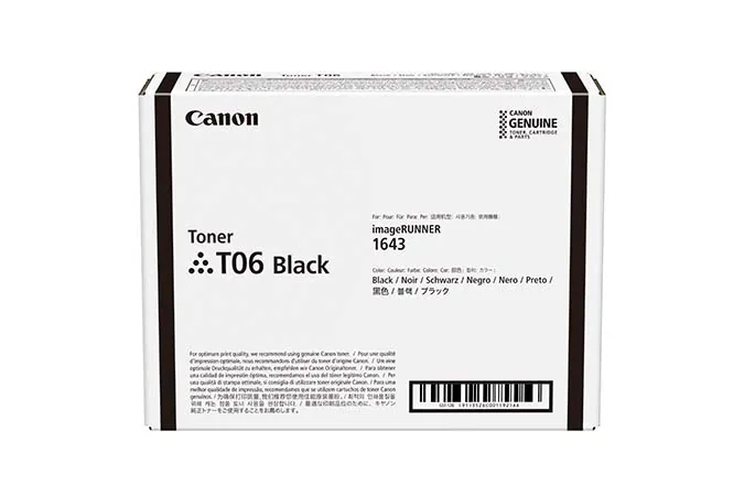 Canon T06 Tonerkartusche 1 Stück(e) Original Schwarz – Bild 1