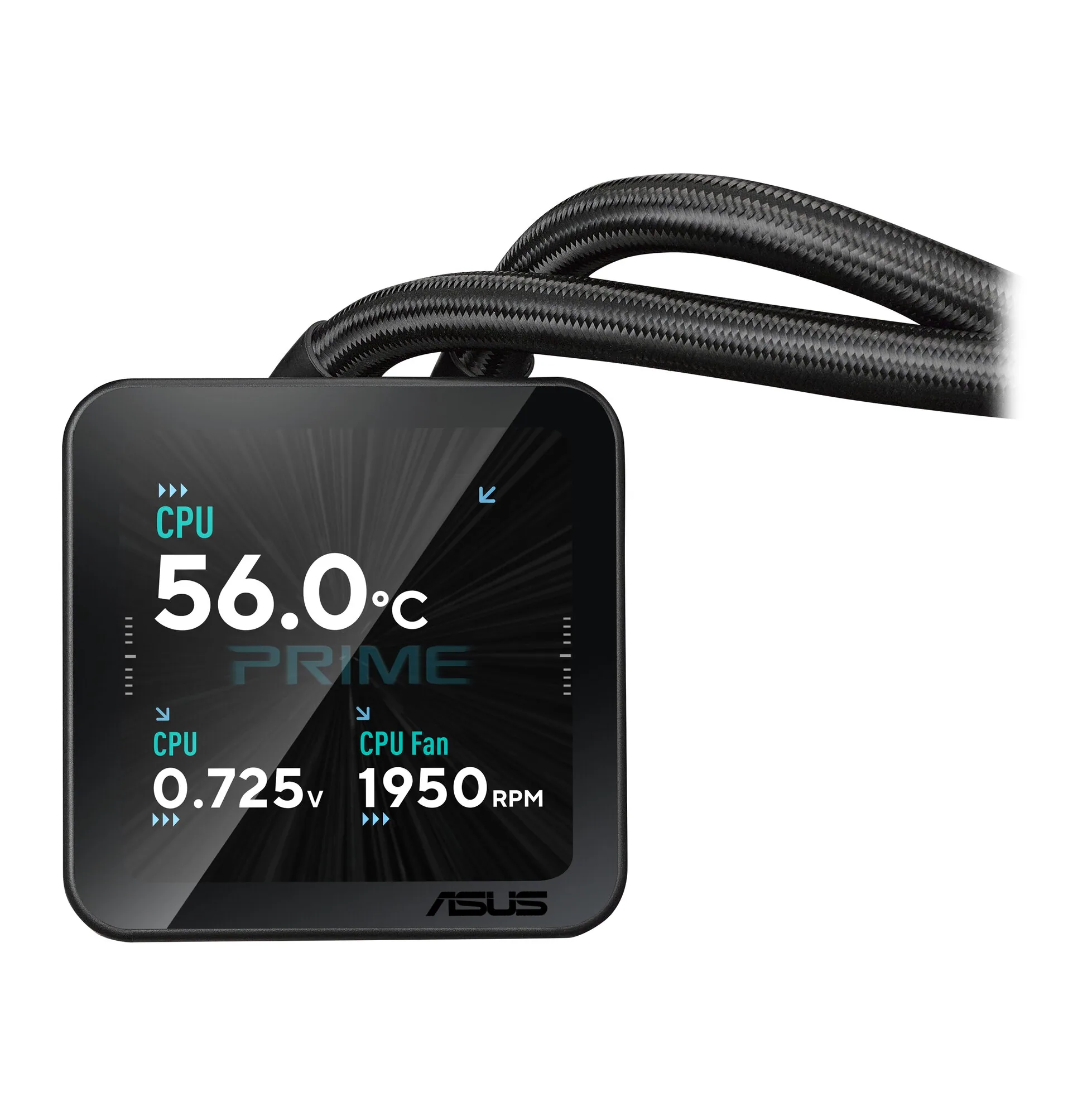 ASUS PRIME SLC II 360 ARGB LCD Prozessor All-in-One-Flüssigkeitskühler 12 cm Schwarz 1 Stück(e) – Bild 3