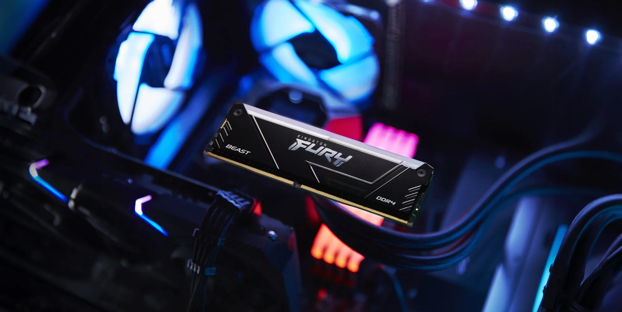 Kingston Technology FURY Beast 16GB 3600MT/s DDR4 CL18 DIMM RGB – Bild 7