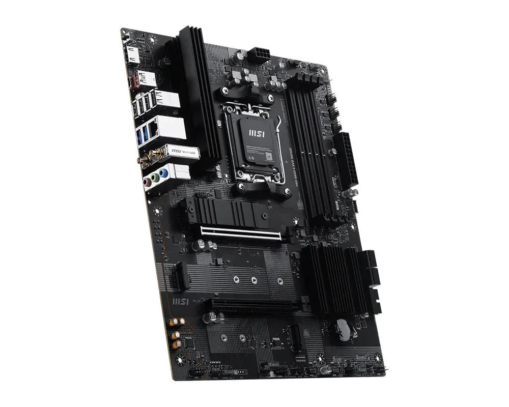 MSI Pro B840-S EVO WIFI6E AMD B840 Sockel AM5 ATX – Bild 3