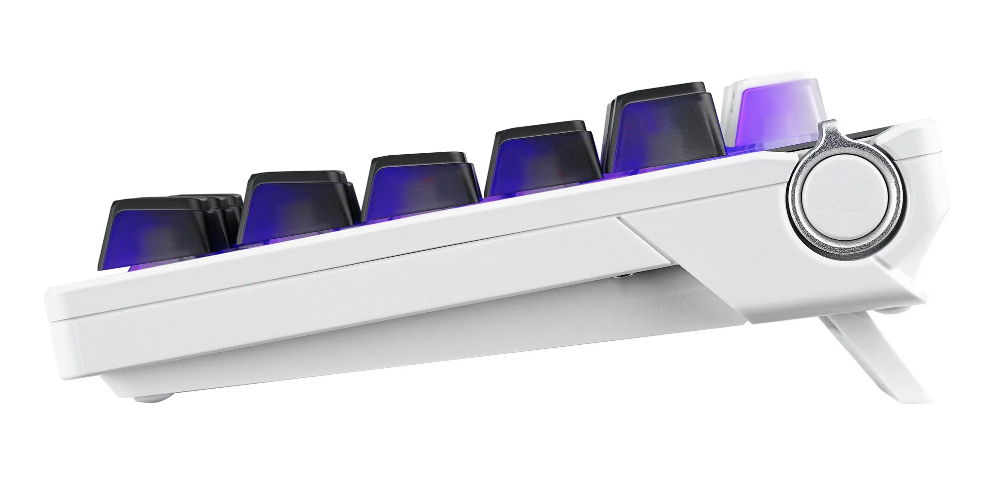 ASUS ROG Azoth X Tastatur Gaming USB + RF Wireless + Bluetooth QWERTZ Weiß – Bild 7
