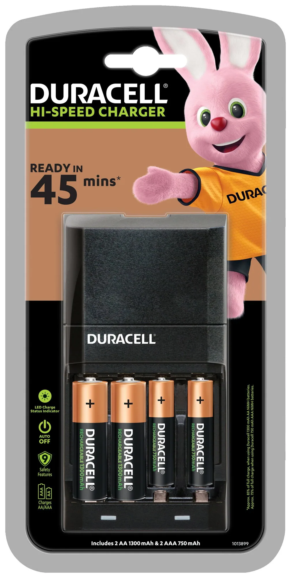 Duracell CEF27 Akkuladegerät Haushaltsbatterie AC – Bild 1