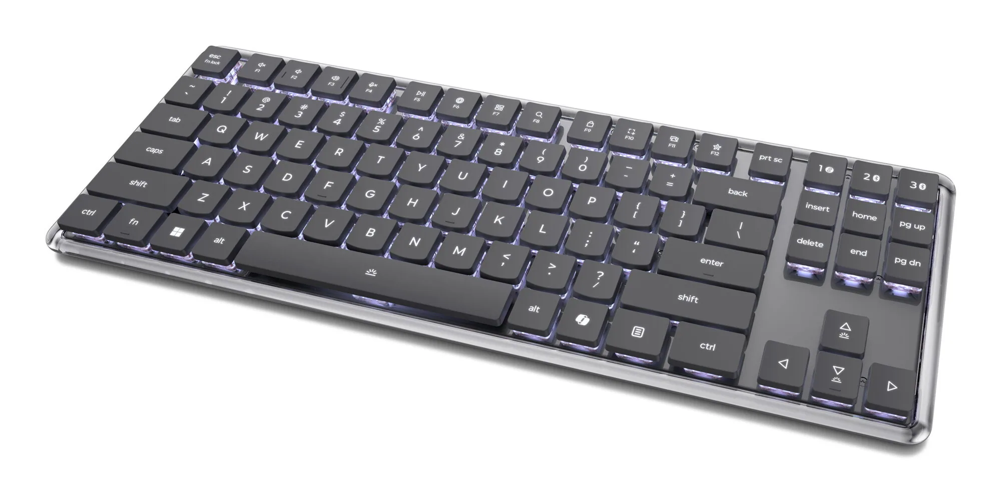 Lenovo 4Y41V37355 Tastatur Heimbüro USB + RF Wireless + Bluetooth Deutsch Grau – Bild 2