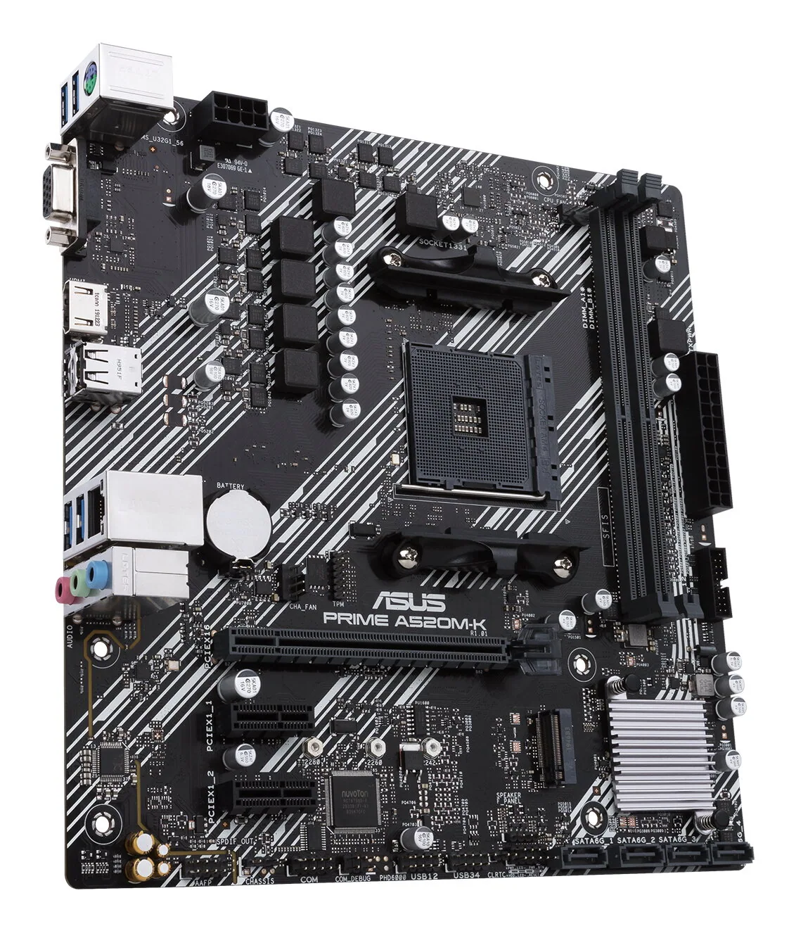 ASUS PRIME A520M-K AMD A520 Sockel AM4 micro ATX – Bild 4