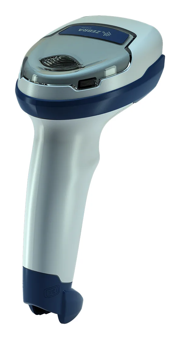 Zebra DS4608-HC Tragbares Barcodelesegerät 1D/2D LED Blau, Weiß – Bild 2
