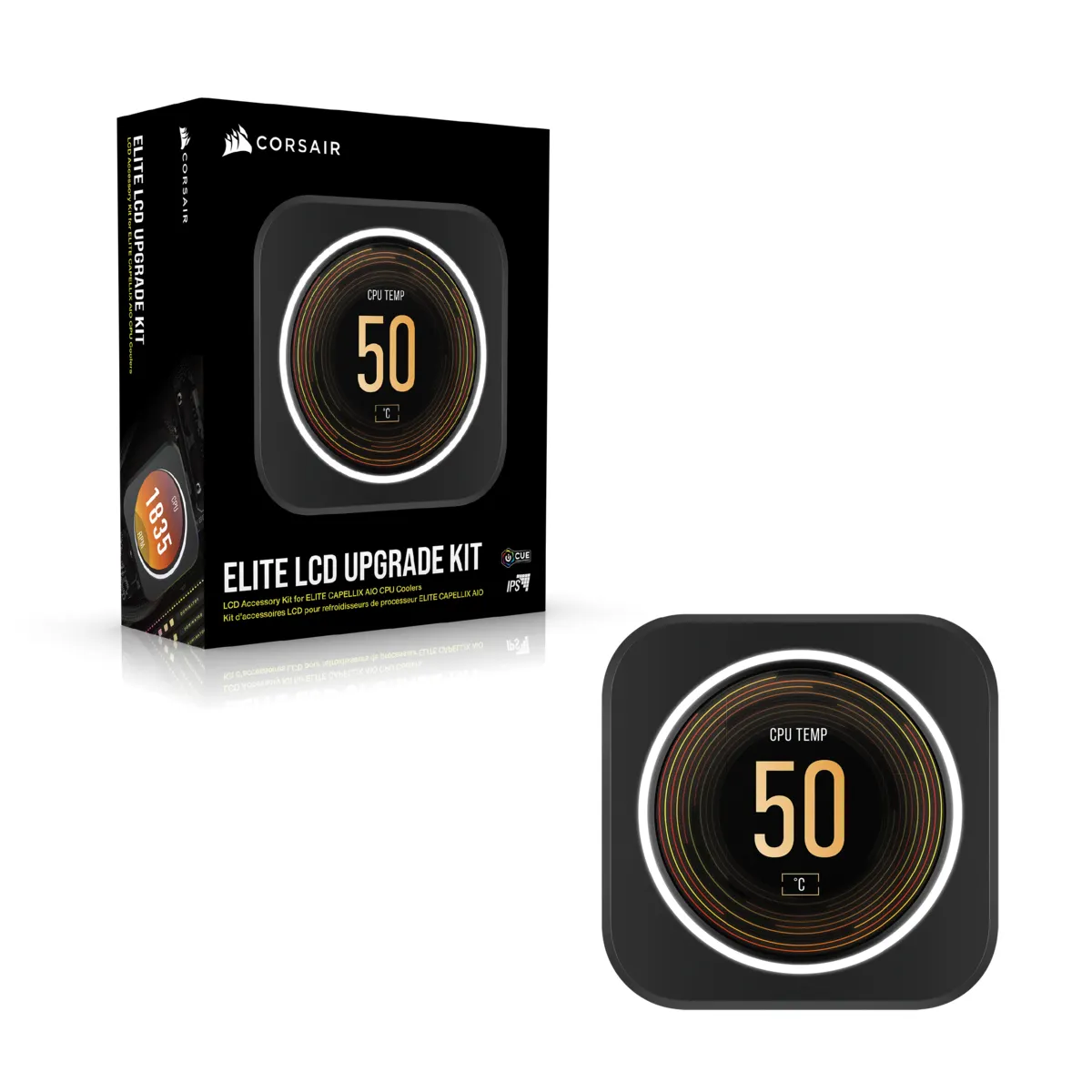 Corsair WAK Cooling Upgrade Kit iCUE ELITE CAPELLIX LCD