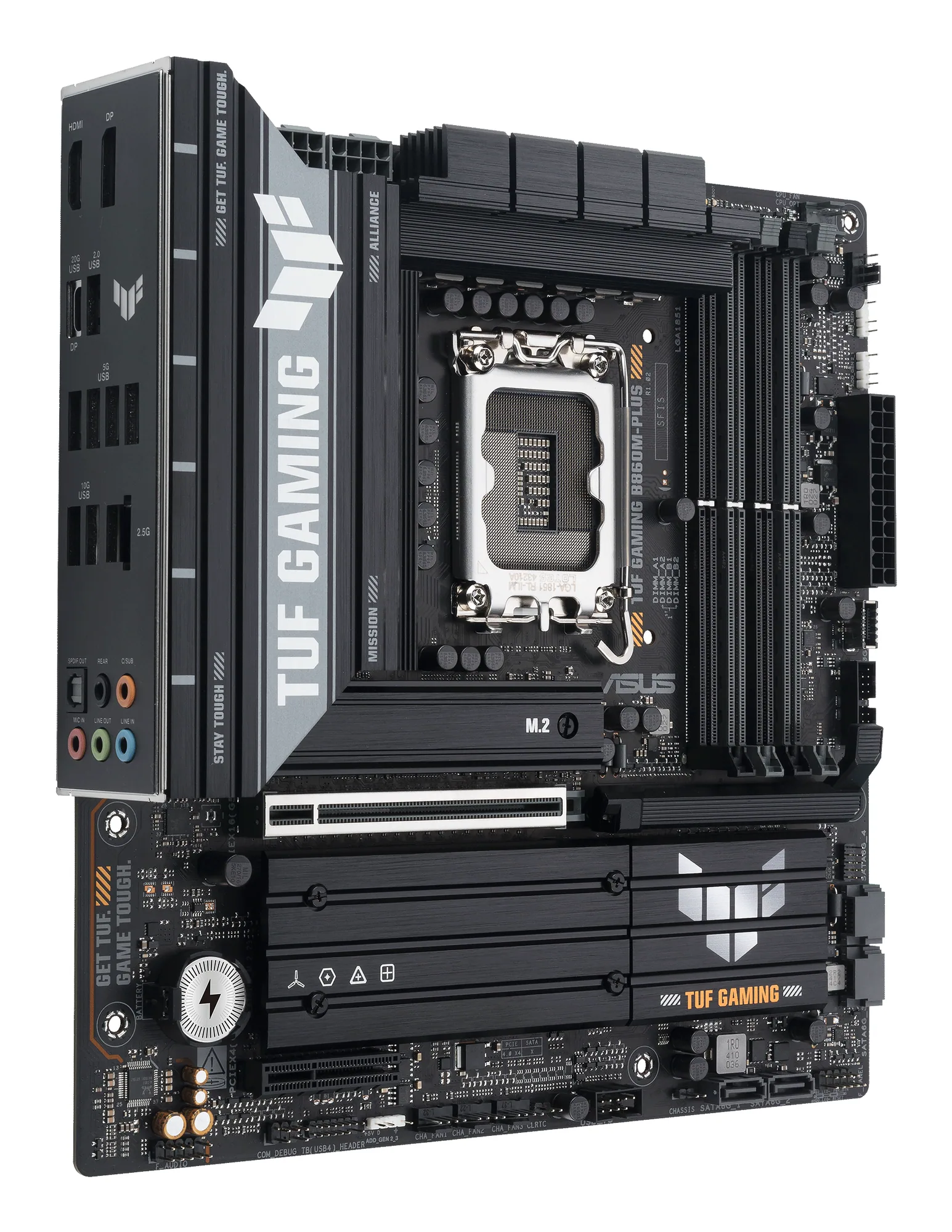 ASUS TUF Gaming B860M-PLUS Intel B860 LGA 1851 (Socket V1) micro ATX – Bild 3