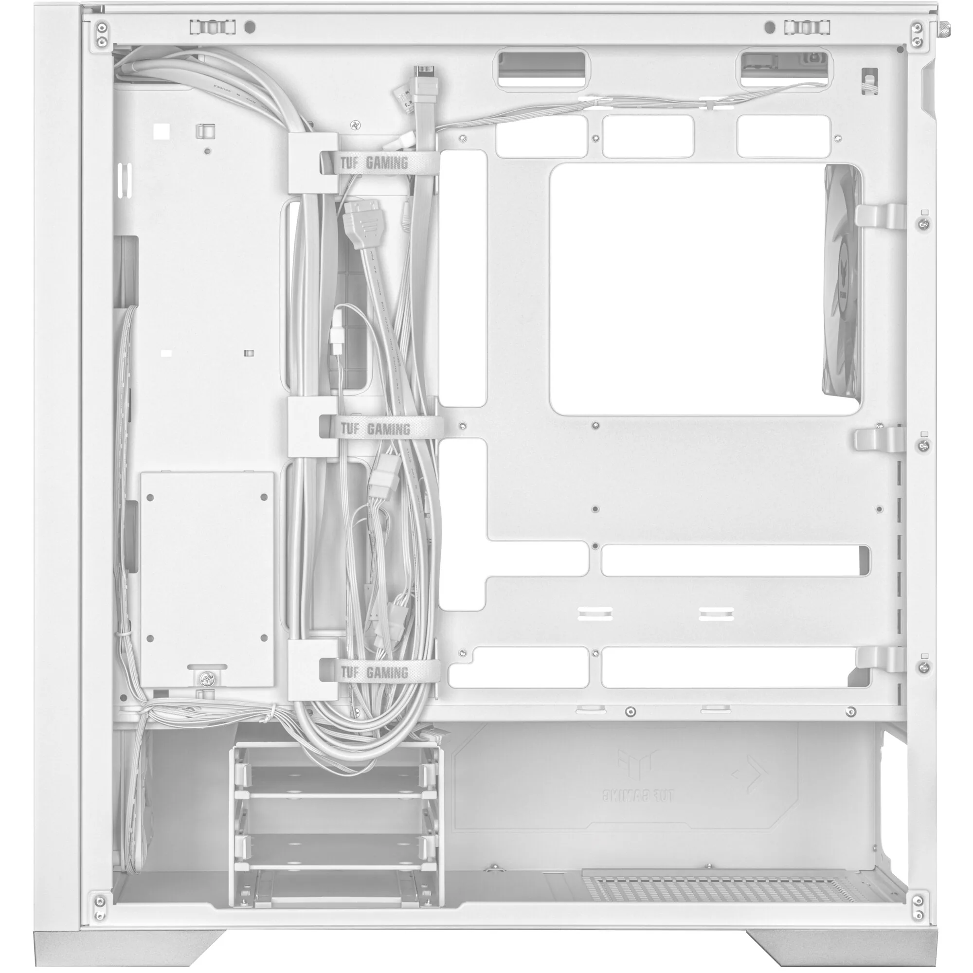ASUS TUF Gaming GT302 ARGB Midi Tower Weiß – Bild 5