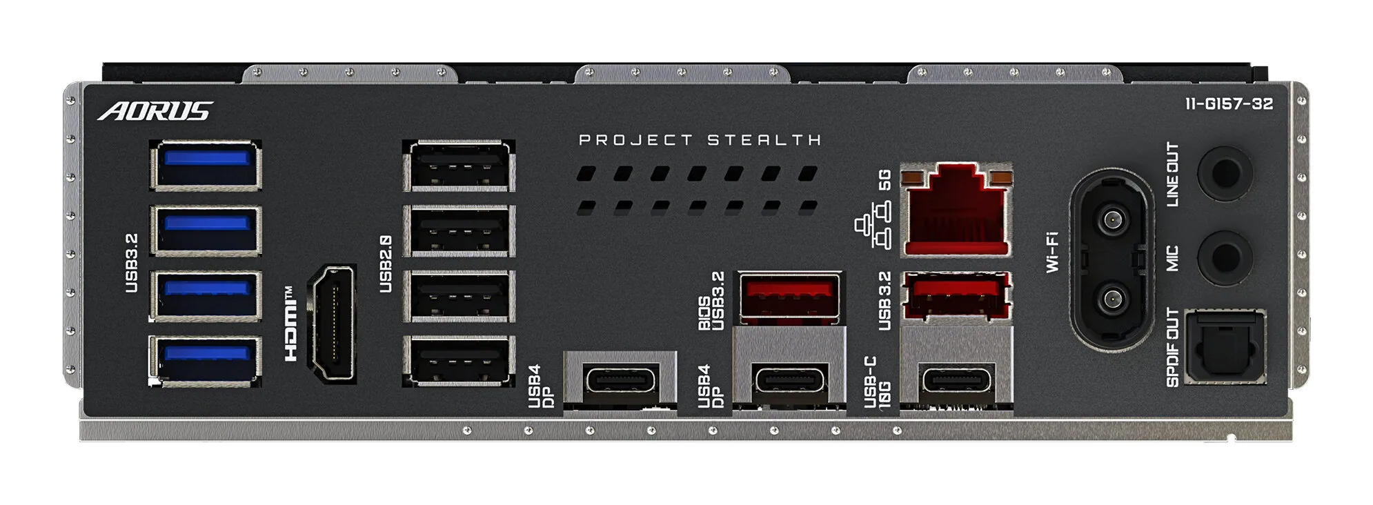 GIGABYTE X870 AORUS STEALTH Mainboard - Unterstützt AMD Ryzen 9000 CPUs, digitales 16+2+2-Phasen-VRM, bis zu 8200MHz DDR5 (O.C.), 2xPCIe 5.0 + 2xPCIe 4.0, Wi-Fi 7, 5GbE LAN, USB 4 – Bild 6