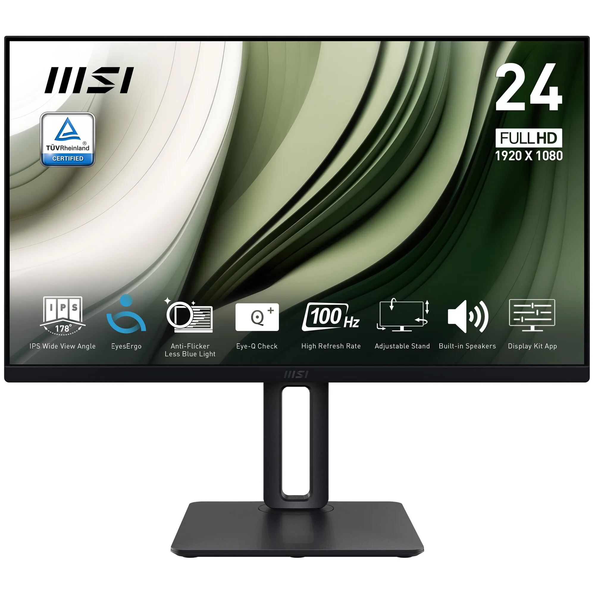MSI Pro MP245PG Computerbildschirm 60,5 cm (23.8") 1920 x 1080 Pixel Full HD LCD Schwarz – Bild 1