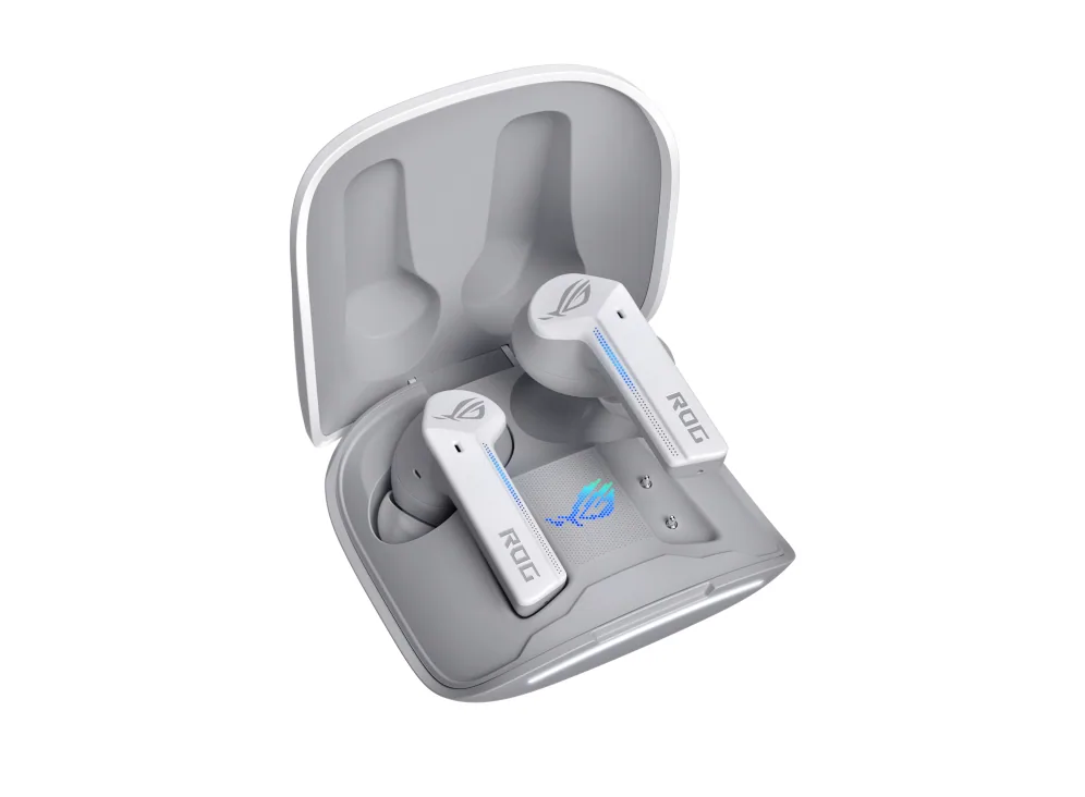 ASUS ROG Cetra True Wireless Moonlight White Kopfhörer True Wireless Stereo (TWS) im Ohr Gaming Bluetooth Weiß – Bild 1