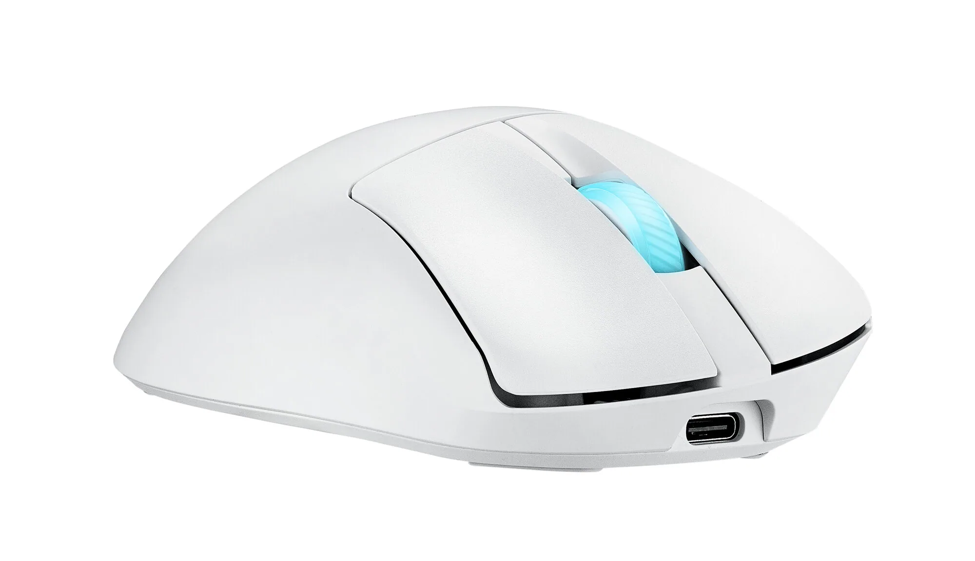 ASUS ROG Keris II Origin WHT Maus Gaming Rechts RF Wireless + Bluetooth + USB Type-A Optisch 42000 DPI – Bild 5