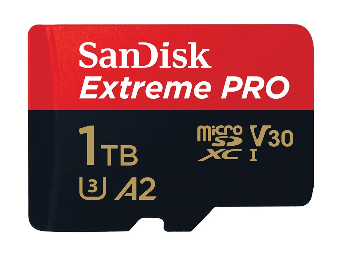 SD MicroSD Card   1TB SanDisk Extreme Pro SDXC inkl. Adapt