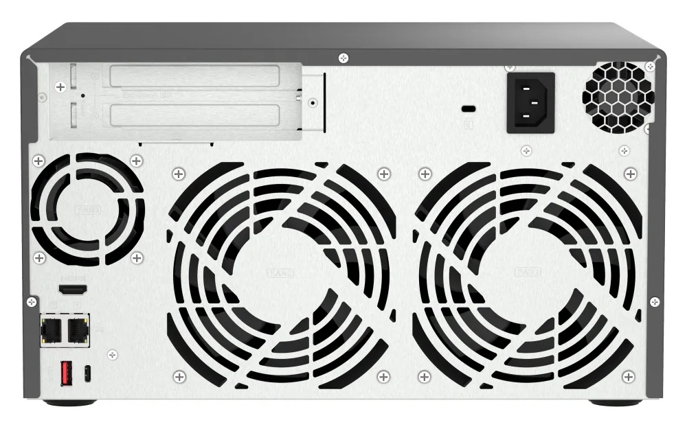 QNAP TVS-h874X NAS Tower Intel® Core™ i9 64 GB DDR4 0 TB QuTS hero Schwarz – Bild 8