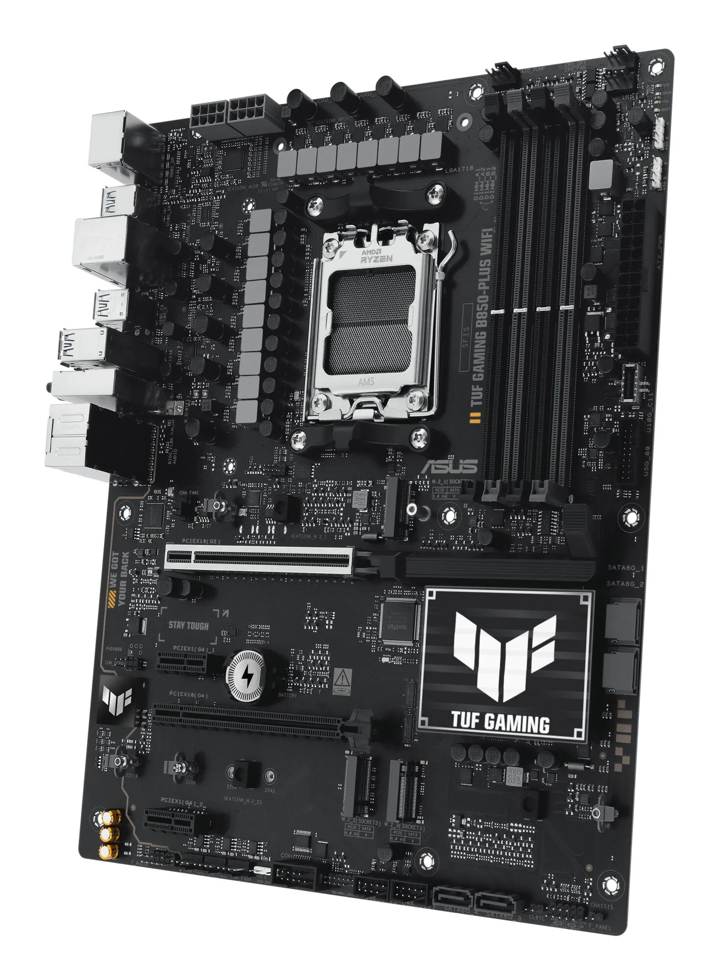 ASUS TUF GAMING B850-PLUS WIFI AMD B850 Sockel AM5 ATX – Bild 7