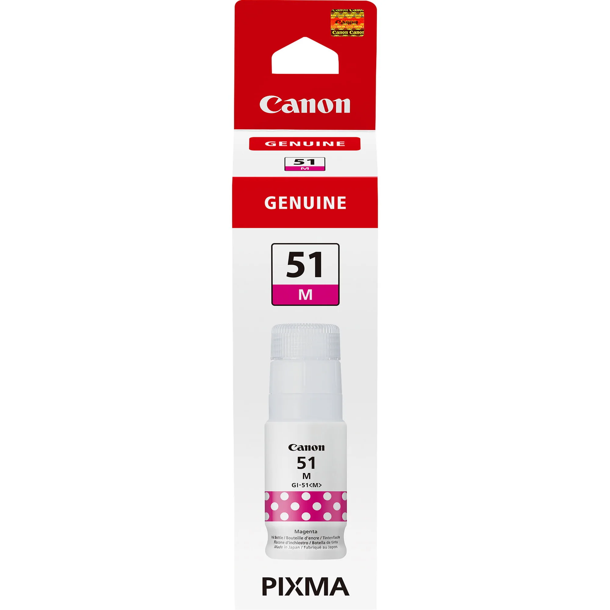 Canon GI-51M, Hohe Reichweite, Tintenflasche, Gelb – Bild 1