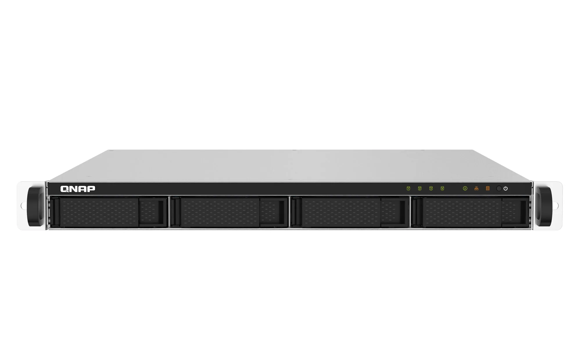 QNAP TS-432PXU-RP NAS Rack (1U) Annapurna Labs Alpine AL-324 2 GB DDR4 0 TB Schwarz – Bild 1