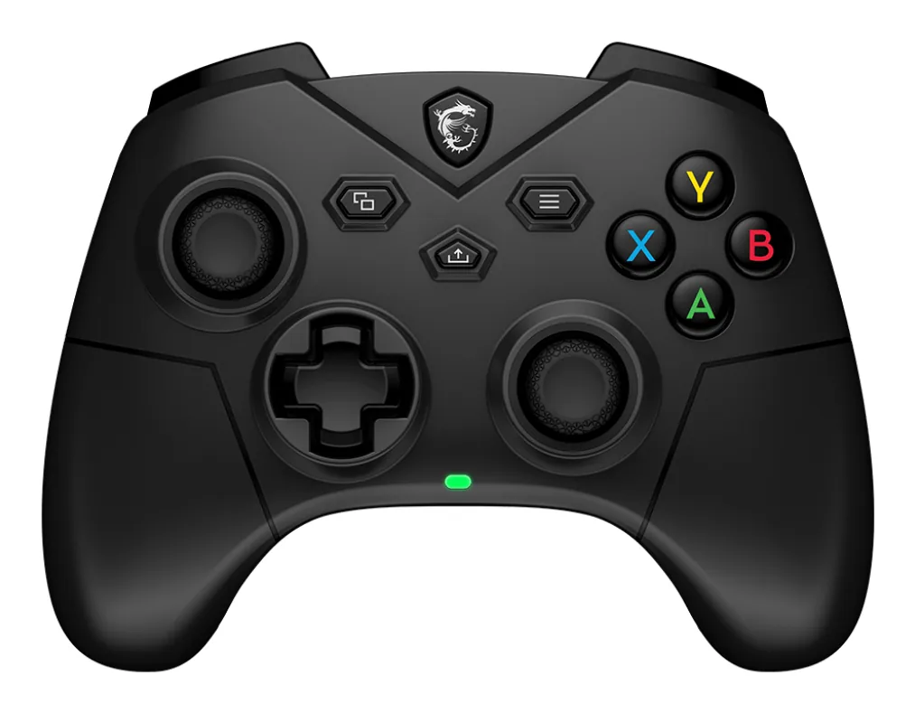 MSI FORCE GC300 WIRELESS Schwarz USB 2.0 Gamepad Analog PC – Bild 1