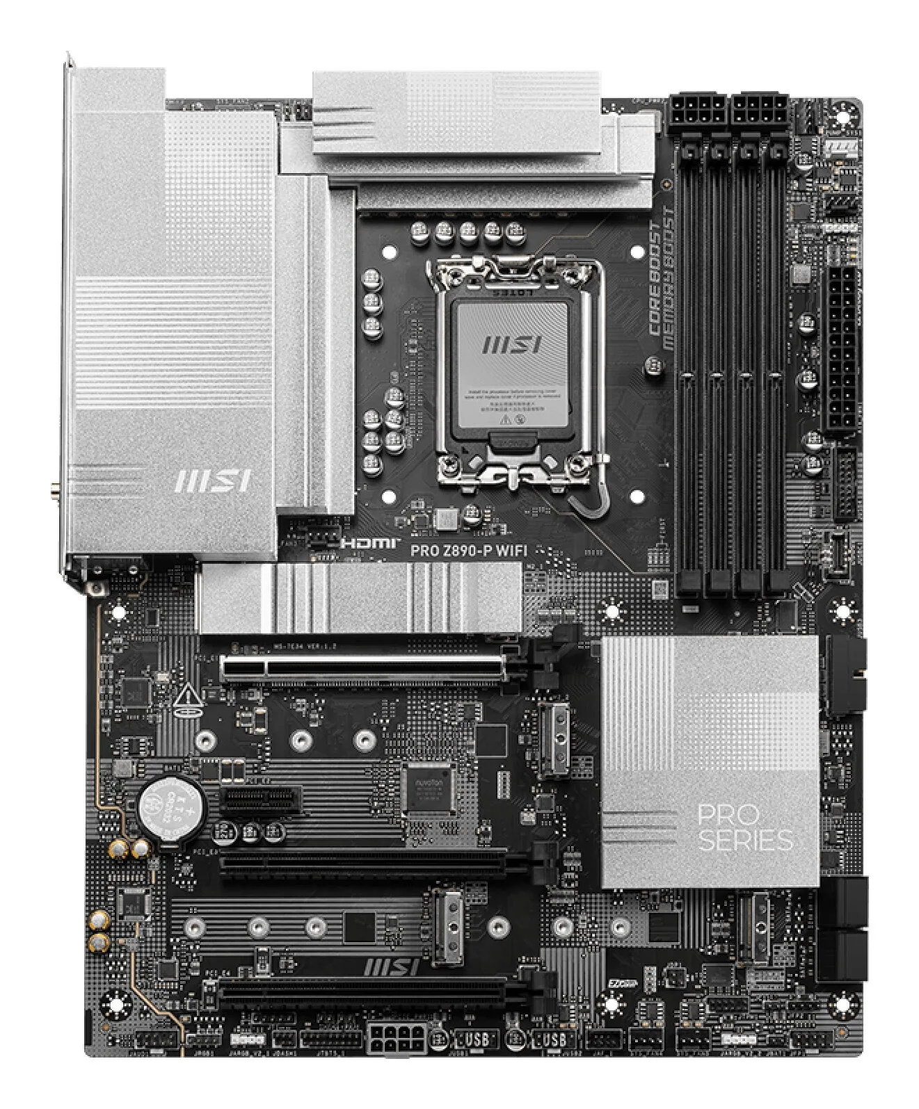 MSI PRO Z890-P WIFI Motherboard Intel Z890 LGA 1851 (Socket V1) ATX – Bild 2