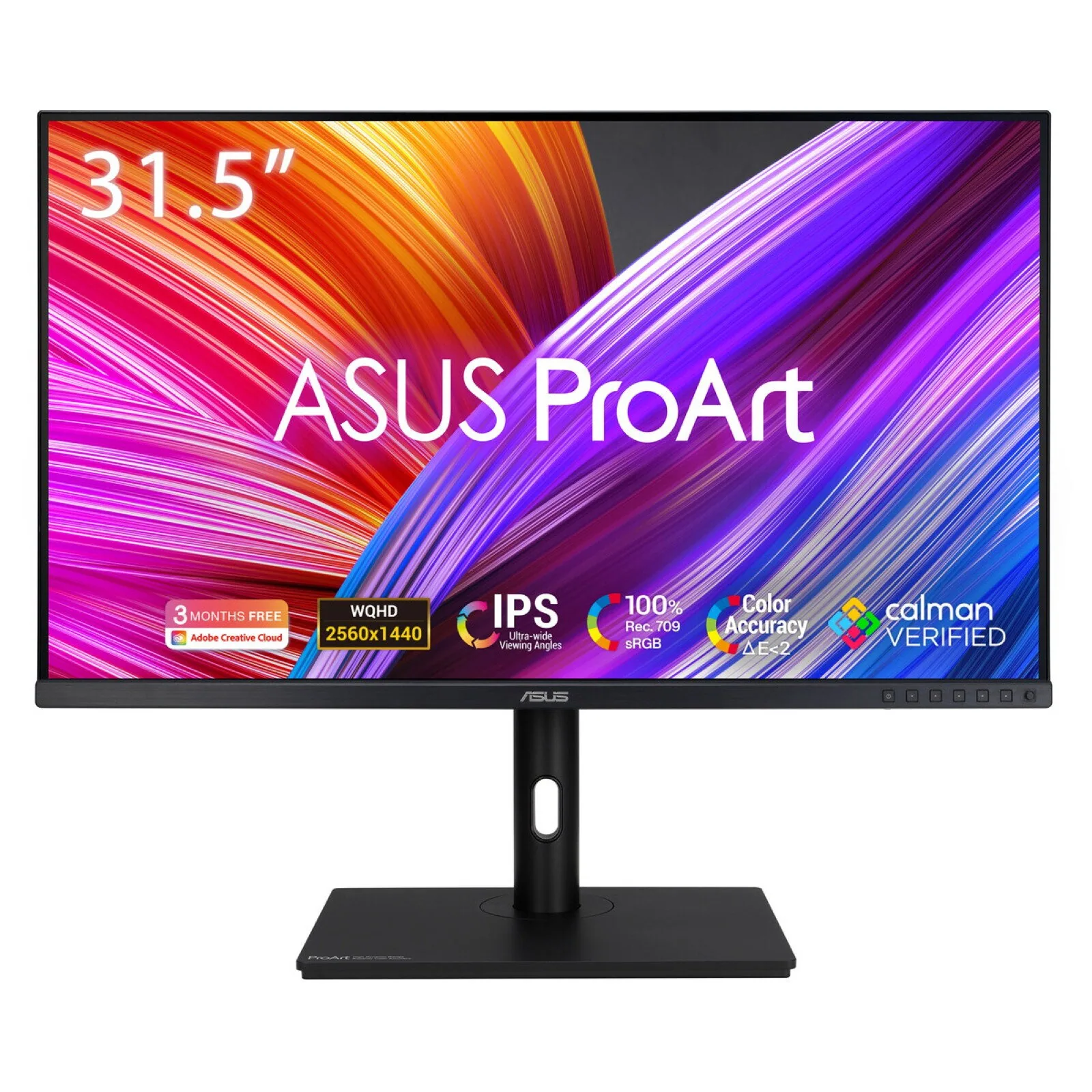 ASUS ProArt PA328QV Computerbildschirm 80 cm (31.5") 2560 x 1440 Pixel Quad HD LED Schwarz – Bild 1