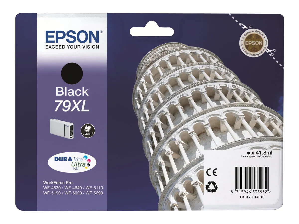 Epson Tower of Pisa Tintenpatrone 79XL Black