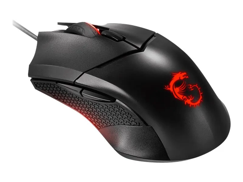 MSI Clutch GM08 Gaming Maus, Black, USB
