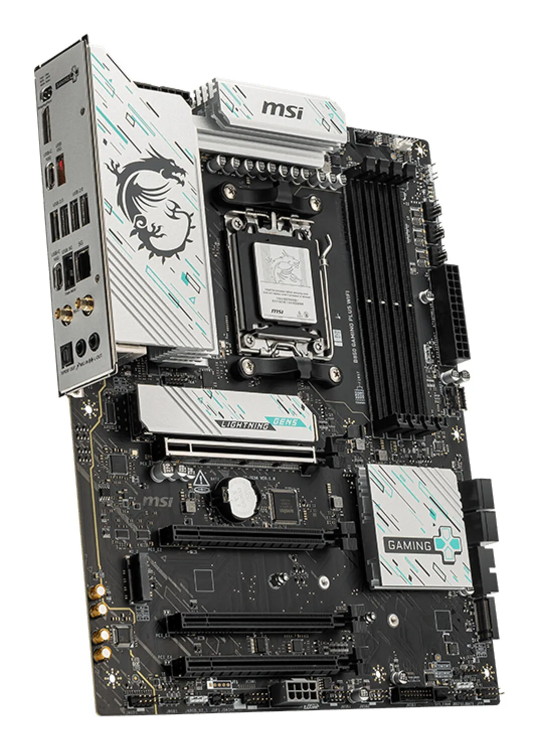 MSI B850 GAMING PLUS WIFI Motherboard AMD B850 Sockel AM5 ATX – Bild 4
