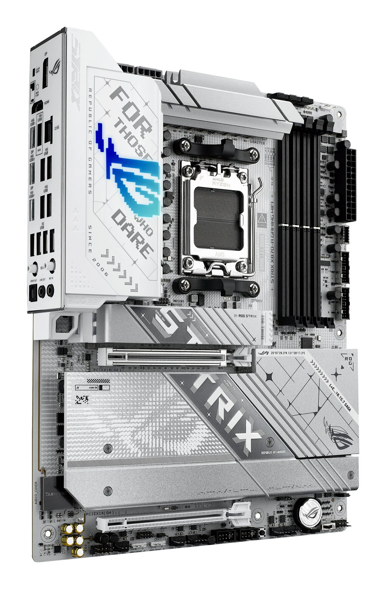 ASUS ROG STRIX X870-A GAMING WIFI AMD X870 Sockel AM5 ATX – Bild 3
