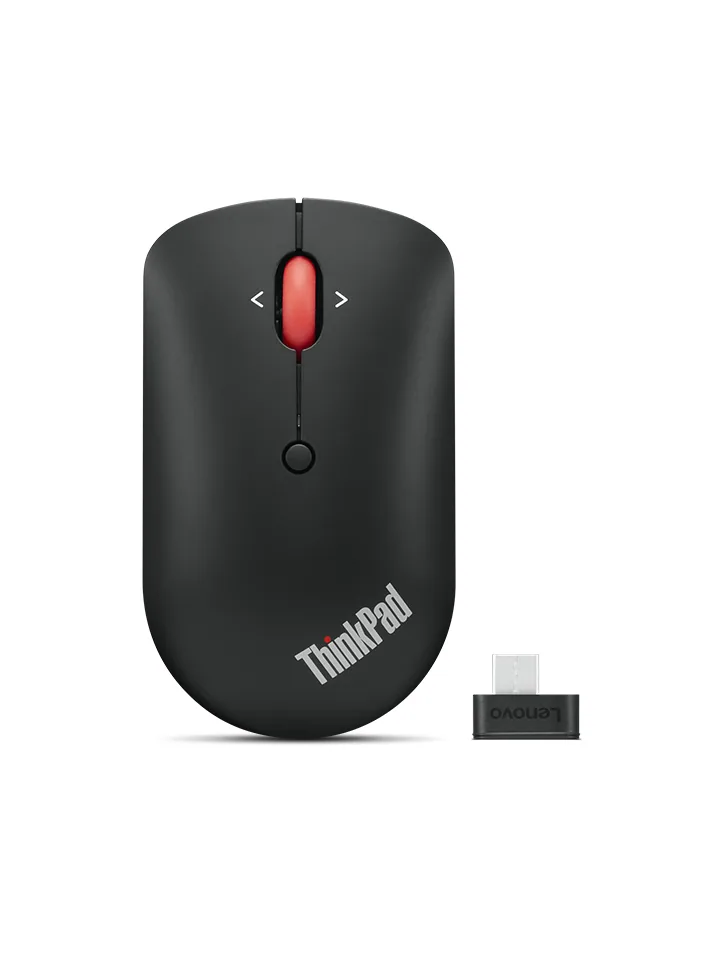 Lenovo ThinkPad USB-C Wireless Compact Maus Büro Beidhändig RF Wireless Optisch 2400 DPI – Bild 2