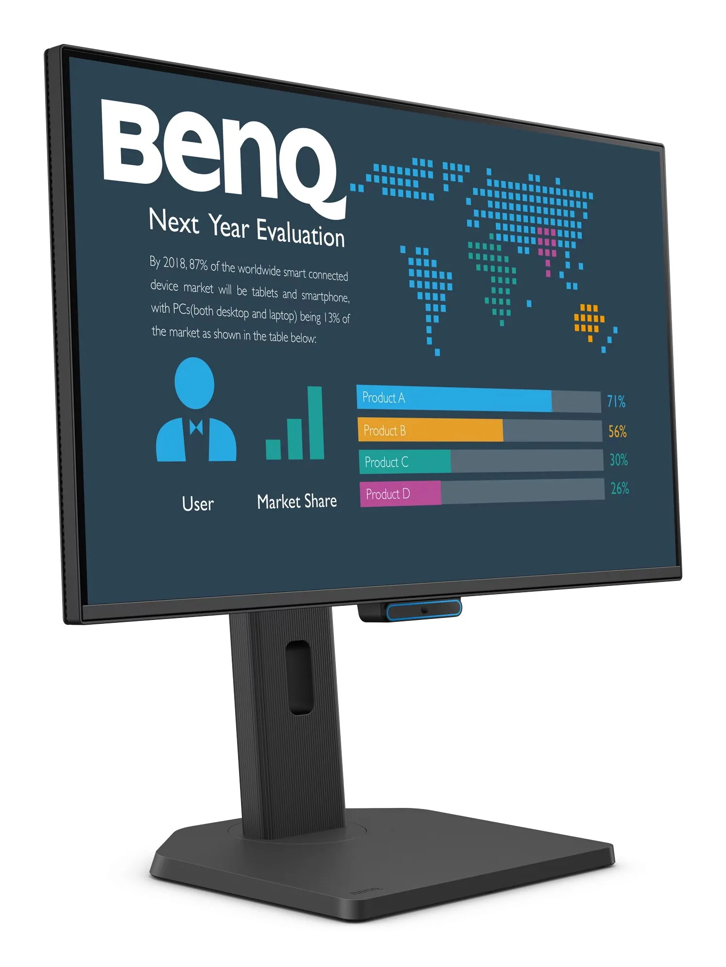 BenQ BL2490TC Computerbildschirm 60,5 cm (23.8") 1920 x 1080 Pixel Full HD LCD Schwarz – Bild 1