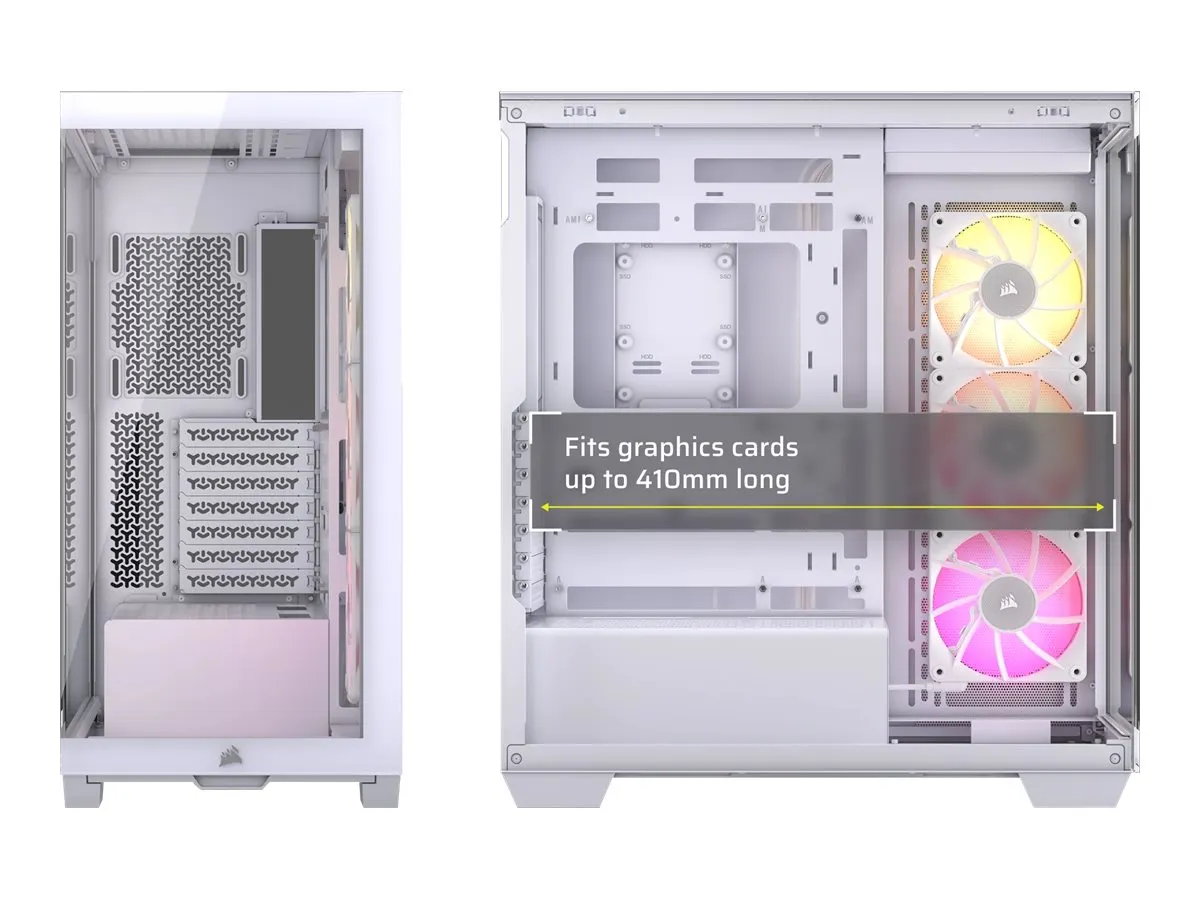 Corsair Geh Midi iCUE 3500X RGB (Tempered Glass)