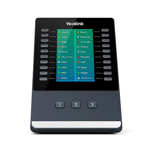 Yealink EXP50 IP-Add-On-Modul Schwarz, Grau 23 Tasten – Bild 2