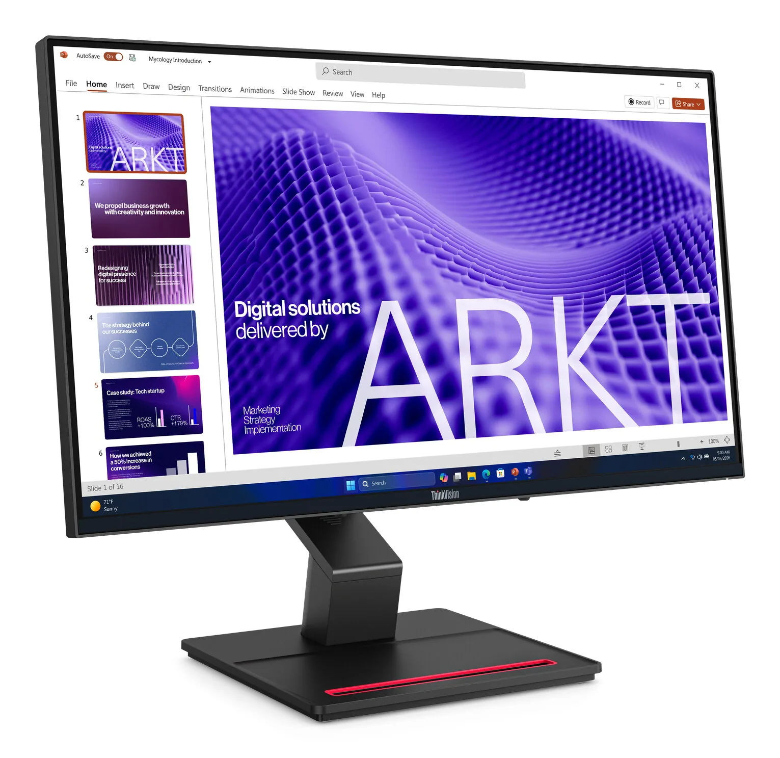 Lenovo ThinkVision T24D-4t Monitor – Bild 4