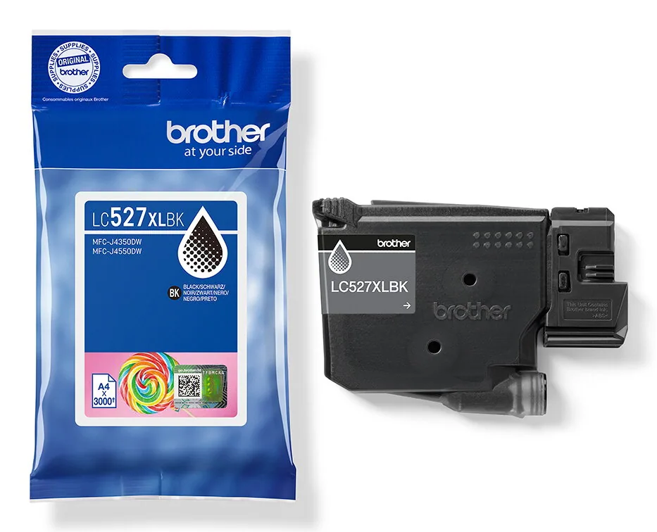 Brother LC527XLBK Druckerpatrone 1 Stück(e) Original Hohe (XL-) Ausbeute Schwarz – Bild 2
