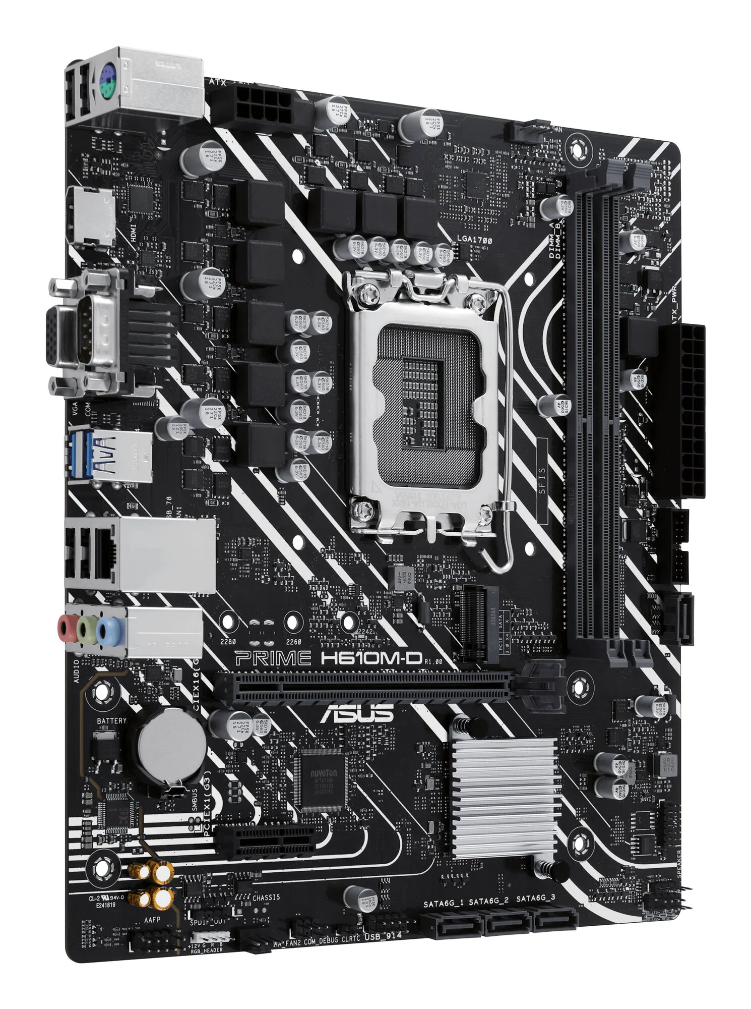 ASUS PRIME H610M-D Intel H610 LGA 1700 micro ATX – Bild 3