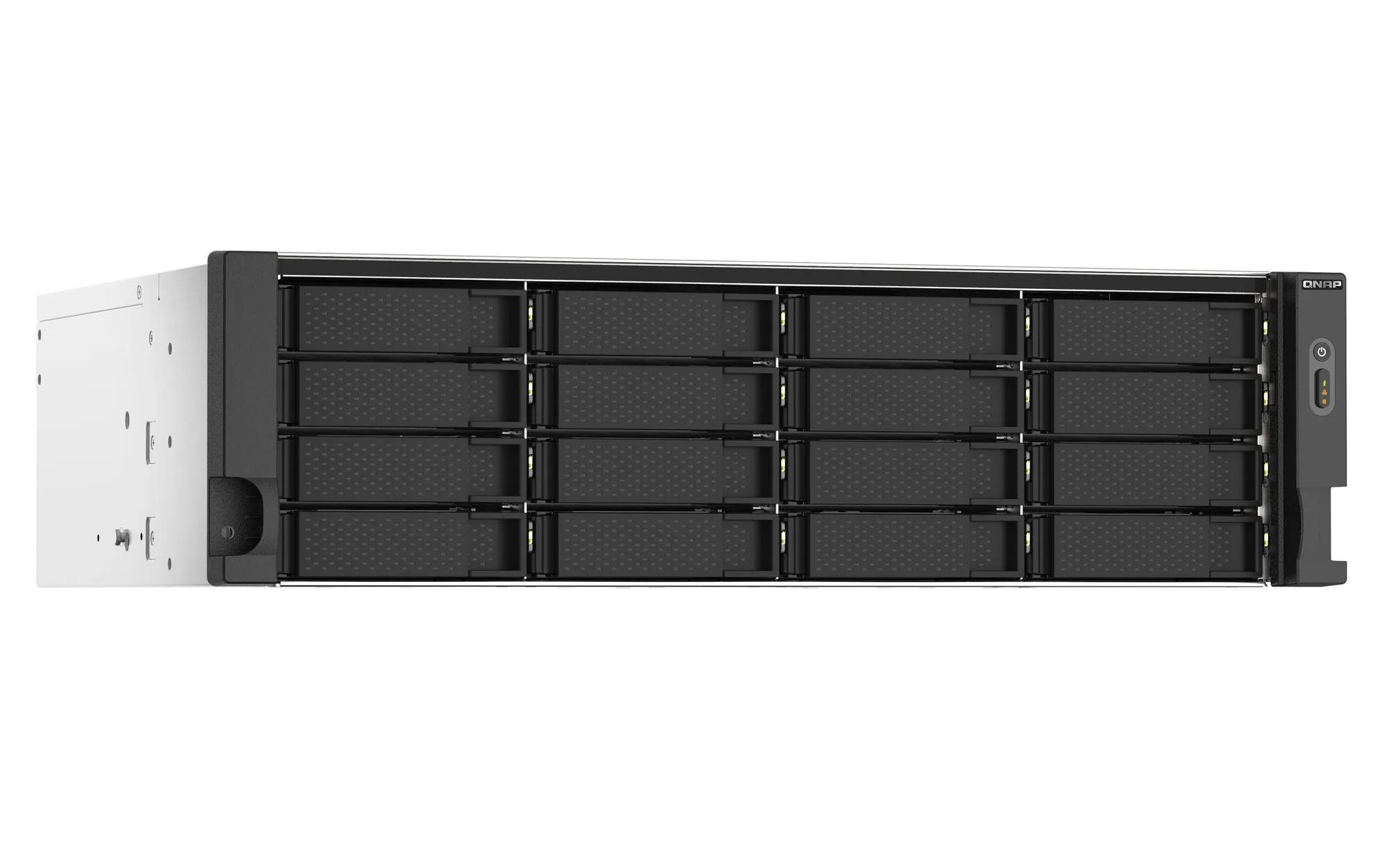 QNAP TS-1673AU-RP-16G NAS & Speicherserver Rack (3U) Ryzen Embedded V1500B 16 GB DDR4 0 TB QNAP QTS Schwarz, Grau – Bild 5