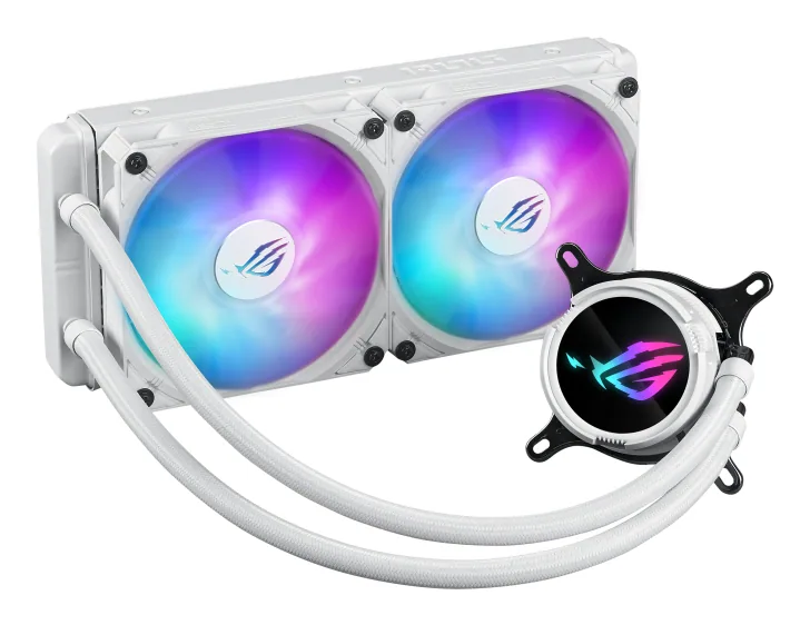 ASUS ROG Strix LC III 240 ARGB White Edition Prozessor All-in-One-Flüssigkeitskühler 12 cm Weiß – Bild 2