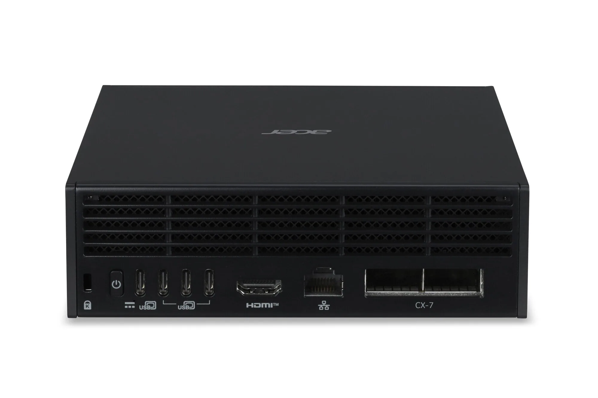 Acer Veriton VGN100 GB10 128 GB LPDDR5x-SDRAM 4 TB SSD DGX OS Mini PC Arbeitsstation Schwarz, Grau – Bild 6