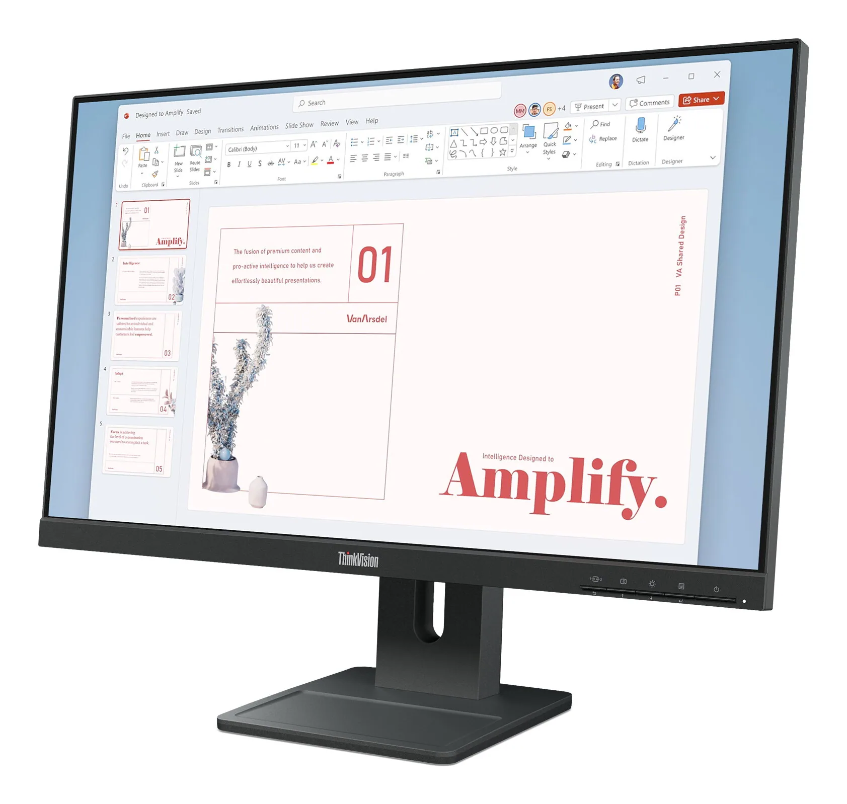 Lenovo ThinkVision E24-40 Monitor – Bild 3