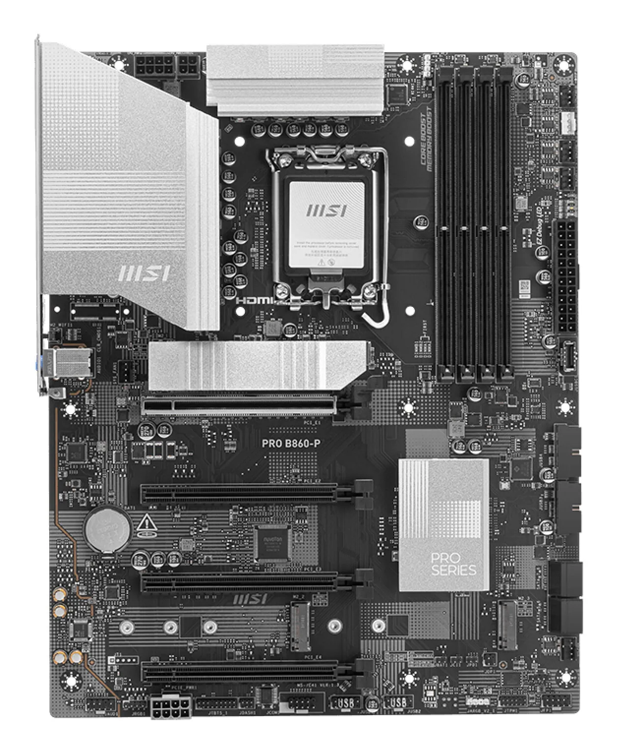 MSI PRO B860-P Motherboard Intel B860 LGA 1851 (Socket V1) ATX – Bild 2