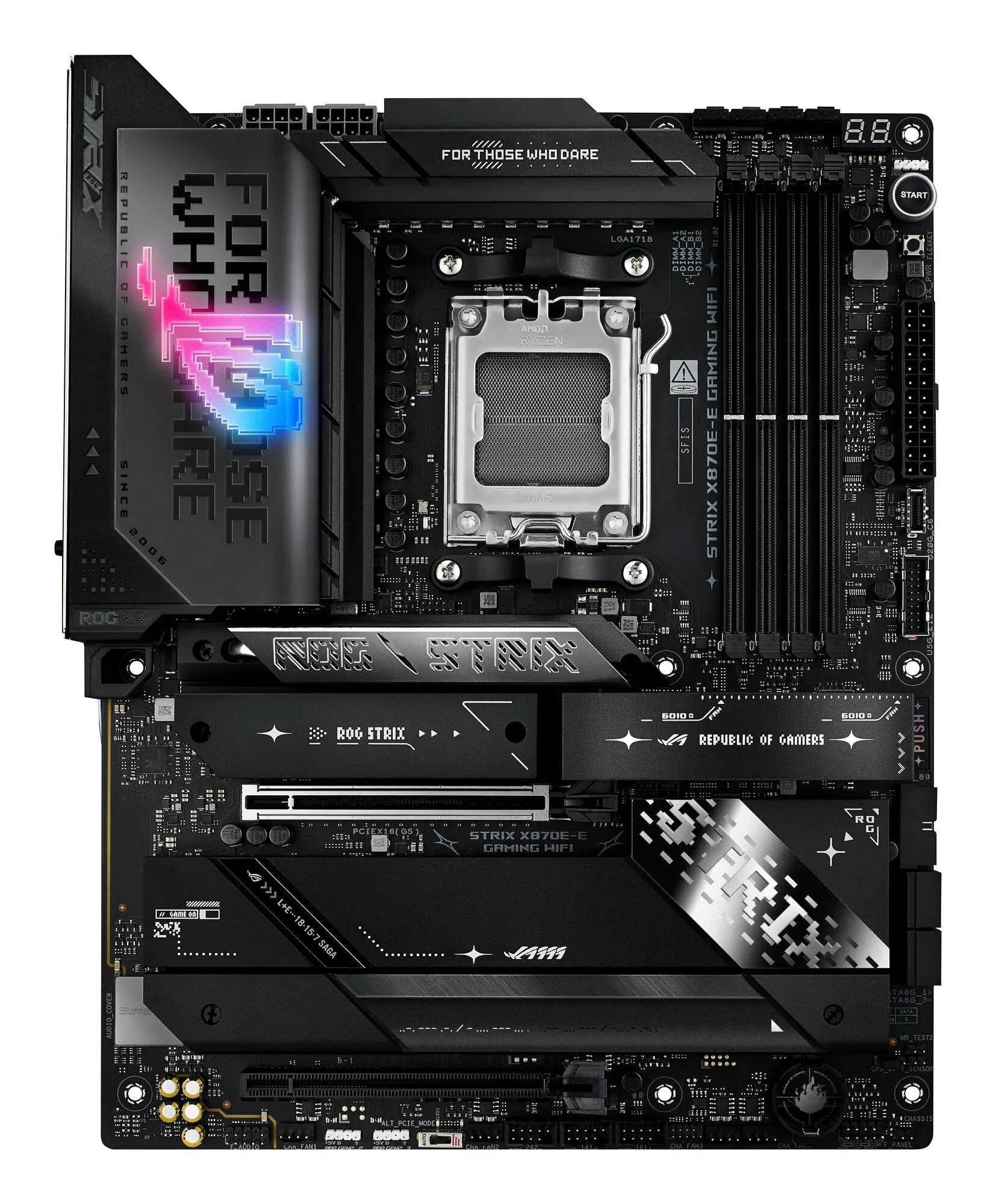 ASUS ROG STRIX X870E-E GAMING WIFI AMD X870E Sockel AM5 ATX – Bild 1